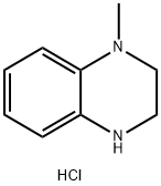 1-Methyl-1,2,3,4-tetrahydroquinoxaline hydrochloride Structure