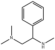 2-(甲氨基)-2-苯乙基]二甲胺 结构式
