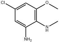 5-chloro-3-methoxy-N2-methyl-1,2-Benzenediamine|