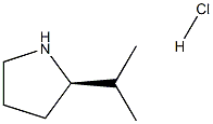 (R)-2-Isopropylpyrrolidine hydrochloride,860640-18-2,结构式