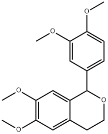 1-(3,4-dimethoxyphenyl)-6,7-dimethoxy-3,4-dihydro-1H-isochromene Structure