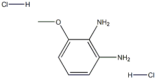 1,2-二氨基-3-甲氧基苯双盐酸盐,862270-90-4,结构式