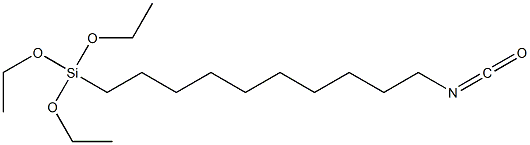 Silane, triethoxy(10-isocyanatodecyl)-
,862546-89-2,结构式