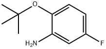 2-tert-butoxy-5-fluoroanilinedn Structure