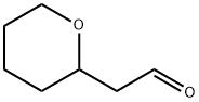 tetrahydro-2H-Pyran-2-acetaldehyde 化学構造式