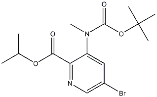 863444-54-6 tert-butyl 2-(isopropoxycarbonyl)-5-bromopyridin-3-ylmethylcarbamate