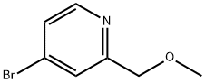 4-bromo-2-(methoxymethyl)pyridine Structure