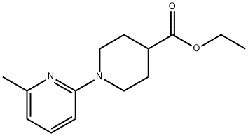 ethyl 1-(6-methylpyridin-2-yl)piperidine-4-carboxylate,864434-75-3,结构式