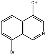 8-溴-4-异喹啉醇, 864738-31-8, 结构式