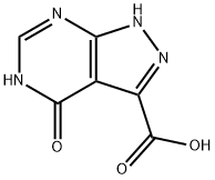 4-hydroxy-2H-pyrazolo[3,4-d]pyrimidine-3-carboxylic acid Structure