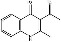 3-Acetyl-2-methyl-1H-quinolin-4-one 化学構造式