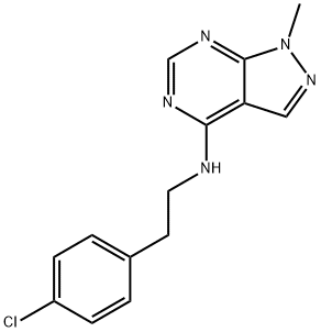 N-[2-(4-chlorophenyl)ethyl]-1-methyl-1H-pyrazolo[3,4-d]pyrimidin-4-amine|