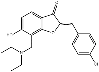 869077-16-7 2-(4-chlorobenzylidene)-7-[(diethylamino)methyl]-6-hydroxy-1-benzofuran-3(2H)-one