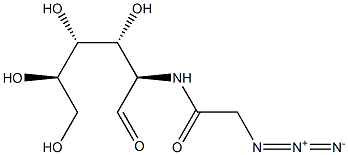 2-[(2-Azidoacetyl)amino]-2-deoxy-D-galactose Structure