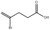 4-bromo-pent-4-enoic acid 化学構造式