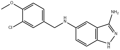 871708-07-5 N5-(3-Chloro-4-methoxybenzyl)-1H-indazole-3,5-diamine