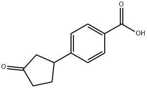 4-(3-oxocyclopentyl)Benzoic acid|