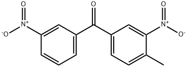(4-Methyl-3-nitrophenyl)(3-nitrophenyl)methanone Structure