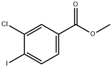 Methyl 3-Chloro-4-Iodobenzoate Struktur