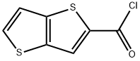 Thieno[3,2-b]thiophene-2-carbonyl chloride 化学構造式