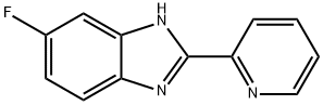 5-Fluoro-2-(2-pyridyl)-1H-benzimidazole Struktur