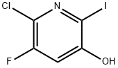 6-chloro-5-fluoro-2-iodopyridin-3-ol|