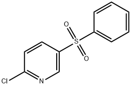 2-chloro-5-(phenylsulfonyl)Pyridine Structure