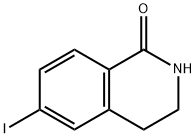 3,4-dihydro-6-iodo-1(2H)-Isoquinolinone Structure