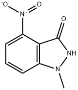 4-nitro-1-methyl-1,2-dihydro-indazol-3-one|