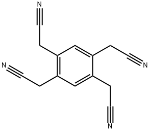 2,2',2'',2'''-(苯-1,2,4,5-四酰基)四乙腈 结构式