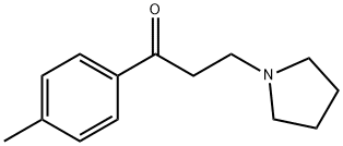 3-(pyrrolidin-1-yl)-1-(p-tolyl)propan-1-one Struktur
