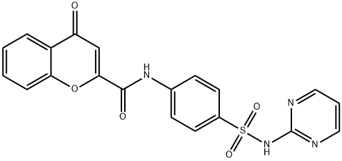 879775-51-6 4-oxo-N-{4-[(2-pyrimidinylamino)sulfonyl]phenyl}-4H-chromene-2-carboxamide
