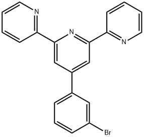 4'-(3-溴苯基)-2,2':6',2"-三联吡啶,879879-65-9,结构式