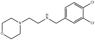 N-[(3,4-dichlorophenyl)methyl]-4-morpholineethanamine Struktur