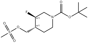 tert-부틸3-플루오로-4-((메틸술포닐옥시)메틸)피페리딘-1-카르복실레이트