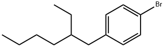 4-(2-ethylhexyl)bromobenzene 化学構造式