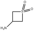 1,1-二氧化物-3-氨基硫杂环丁烷 结构式