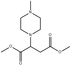 dimethyl 2-(4-methyl-1-piperazinyl)succinate,885954-97-2,结构式