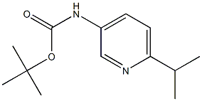 tert-Butyl (6-isopropylpyridin-3-yl)carbamate,886214-82-0,结构式