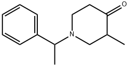 3-methyl-1-(1-phenylethyl)piperidin-4-one 结构式