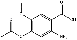 887587-22-6 4-Acetoxy-2-amino-5-methoxybenzoic acid