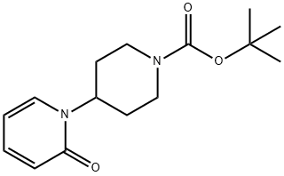 3-丁基-4-(4-溴-2-氧吡啶-1-甲基)哌啶-1-甲酸, 887928-35-0, 结构式