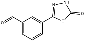 3-(5-oxo-4,5-dihydro-1,3,4-oxadiazol-2-yl)benzaldehyde,889117-68-4,结构式