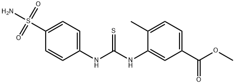 methyl 4-methyl-3-(3-(4-sulfamoylphenyl)thioureido)benzoate|