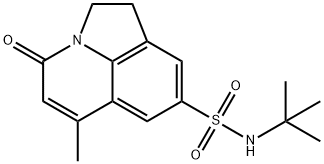 N-(tert-butyl)-6-methyl-4-oxo-2,4-dihydro-1H-pyrrolo[3,2,1-ij]quinoline-8-sulfonamide Structure