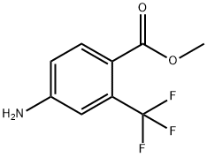 methyl 4-amino-2-(trifluoromethyl)benzoate Structure