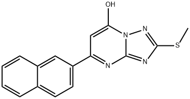 895849-29-3 2-(methylthio)-5-(naphthalen-2-yl)-[1,2,4]triazolo[1,5-a]pyrimidin-7-ol