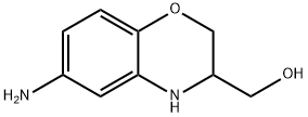 6-Amino-2, 3-dihydro-3-hydroxymethyl-1, 4-benzoxazine,896126-03-7,结构式