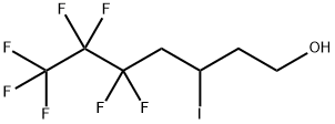 5,5,6,6,7,7,7-七氟-3-碘庚烷-1-醇,89621-93-2,结构式