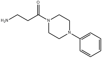 3-amino-1-(4-phenylpiperazin-1-yl)propan-1-one dihydrochloride Structure